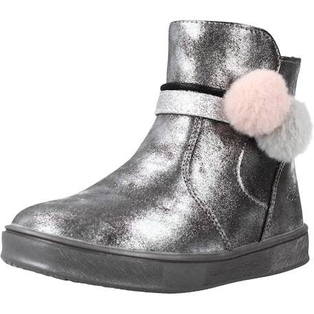 Botte bébé synthétique felicita Gris+Marron 4 - vertbaudet enfant 