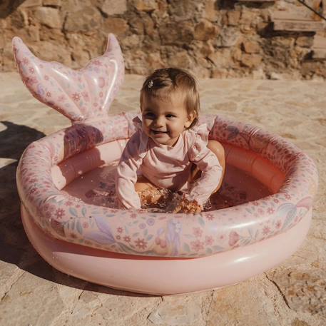 Piscine gonflable dreamy mermaid (80 cm) Rose, violet, vert 1 - vertbaudet enfant 