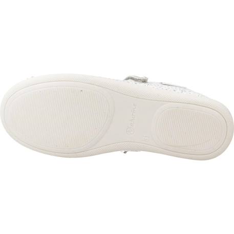 Derby enfant cuir claries Blanc 6 - vertbaudet enfant 