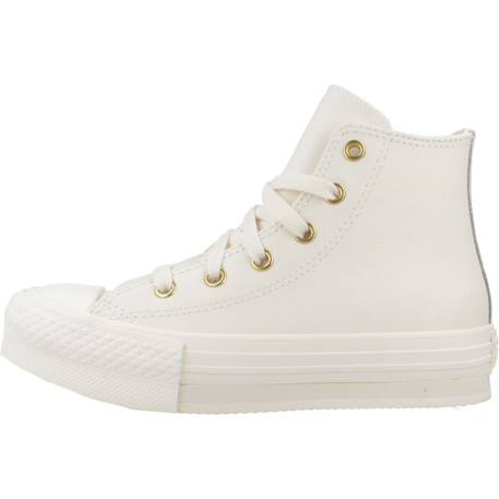 Baskets enfant garçon en cuir Blanc egret+Blanc naturel 8 - vertbaudet enfant 