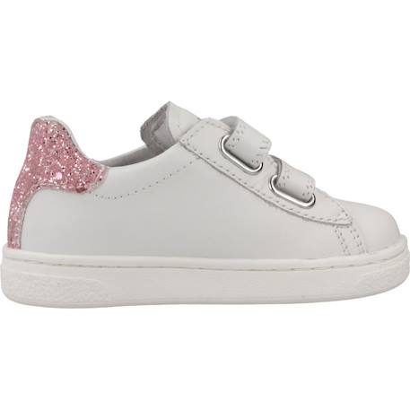 Basket enfant cuir inialos Blanc 1 - vertbaudet enfant 