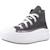 Baskets enfant fille en textile Gris et noir 4 - vertbaudet enfant 