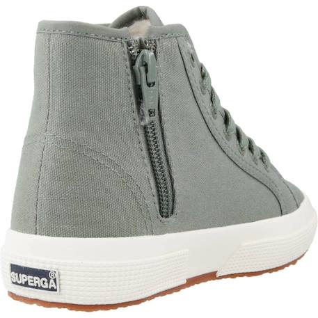 Basket enfant textile s21415w Vert et gris 3 - vertbaudet enfant 