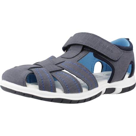 Sandale bébé textile femer Bleu 800 4 - vertbaudet enfant 
