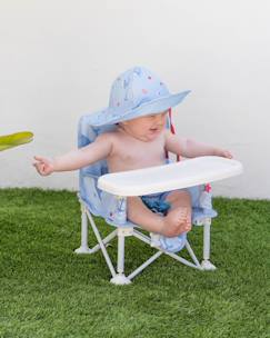 Chaise bebe pliable avec tablette portable  - vertbaudet enfant