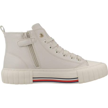 Bottes enfant garçon Blanc ivoire+Noir 1 - vertbaudet enfant 