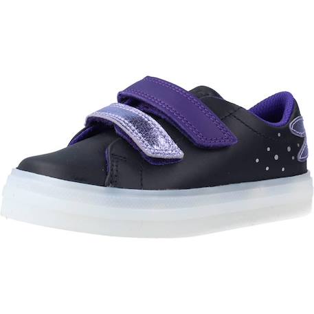 Basket bébé cuir cuir flare fly t Noir black 4 - vertbaudet enfant 