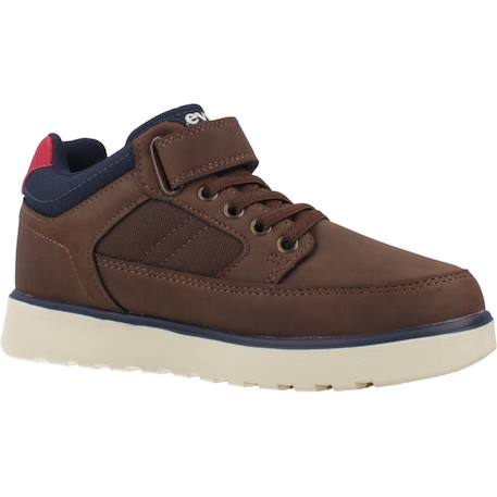 Basket enfant synthétique montana Brun et marine+Marron et marine 11 - vertbaudet enfant 