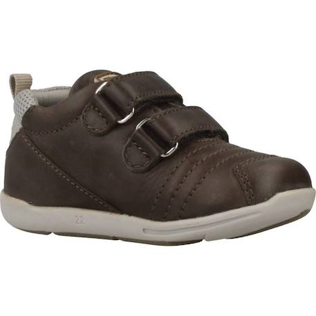 Derby bébé cuir g11 Bleu 800+Marron 950 11 - vertbaudet enfant 