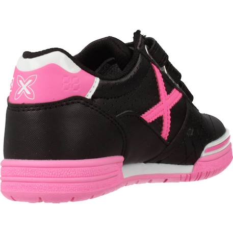 Basket enfant cuir cuir Noir+Noir 014 3 - vertbaudet enfant 