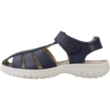 Sandale enfant cuir bintan Bleu 2 - vertbaudet enfant 