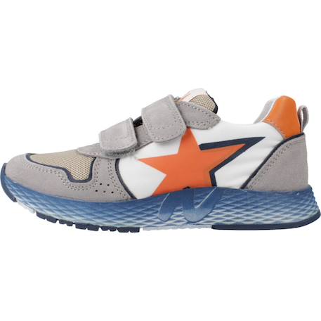 Basket bébé cuir althidon Gris 2 - vertbaudet enfant 