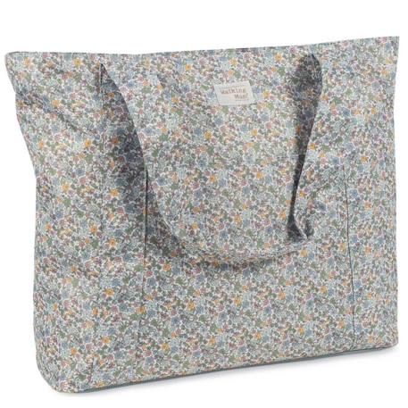 Sac de plage famille anti-sable grand format summer Blanc+Bleu+Vert+Vert eucalyptus 1 - vertbaudet enfant 