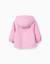 Coupe-vent à capuche et doublure Rose 2 - vertbaudet enfant 