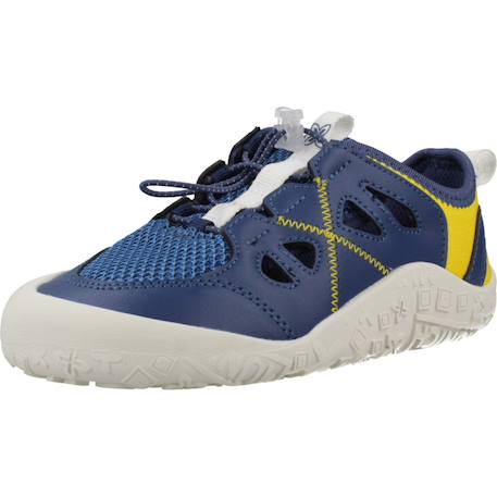 Basket enfant synthétique synthétique mini glos Bleu 002 4 - vertbaudet enfant 