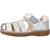 Sandale bébé cuir cuir roam bay t Argent silver 2 - vertbaudet enfant 