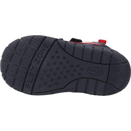 Derby bébé cuir danny Bleu 800+Brun clair 260+Marron 460 6 - vertbaudet enfant 
