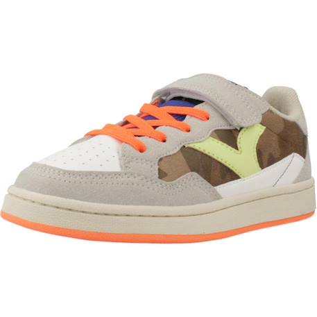 Basket enfant synthétique enfant synthétique smash kid Bleu marine+Vert kaki 10 - vertbaudet enfant 