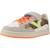 Basket enfant synthétique enfant synthétique smash kid Bleu marine+Vert kaki 10 - vertbaudet enfant 