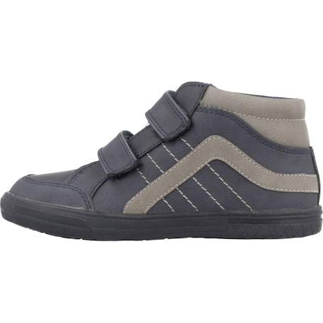 Botte bébé cuir cleto Bleu 800 2 - vertbaudet enfant 