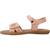 Sandale enfant cuir soyala Rose arancio 2 - vertbaudet enfant 