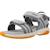Sandale enfant textile textile expo sea k Gris grey 4 - vertbaudet enfant 