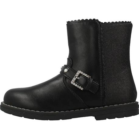 Botte bébé synthétique cancan Argent+Noir 8 - vertbaudet enfant 