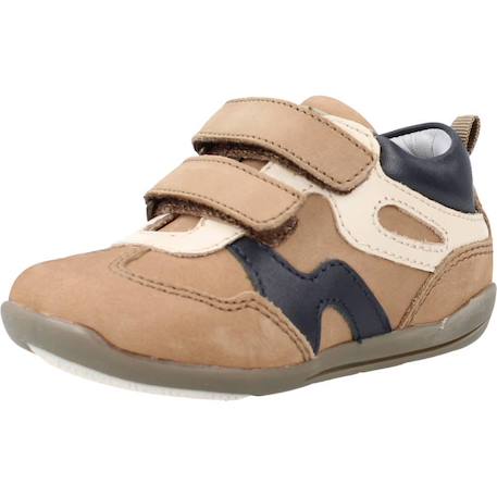 Derby bébé cuir Marron 590 4 - vertbaudet enfant 