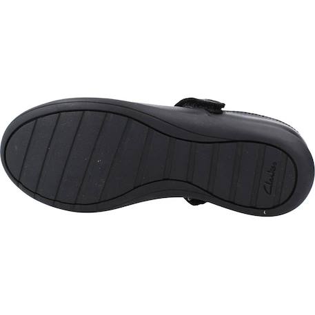 Derby enfant cuir cuir etch bright k Noir black 6 - vertbaudet enfant 