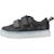 Basket bébé cuir cuir flare bug t Gris grey 2 - vertbaudet enfant 