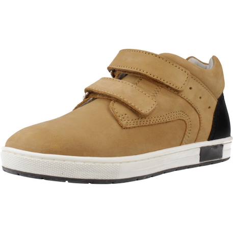 Basket enfant cuir casale Brun clair 260 4 - vertbaudet enfant 
