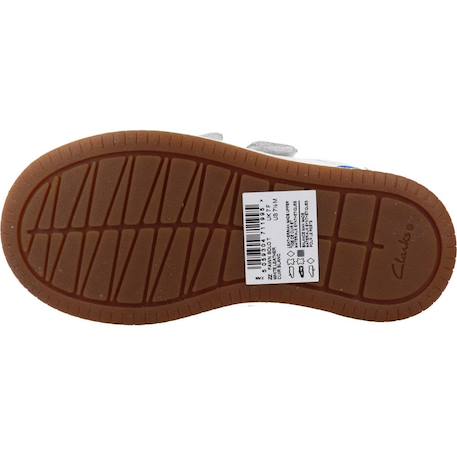 Basket bébé cuir cuir fawn solo t Blanc white 6 - vertbaudet enfant 