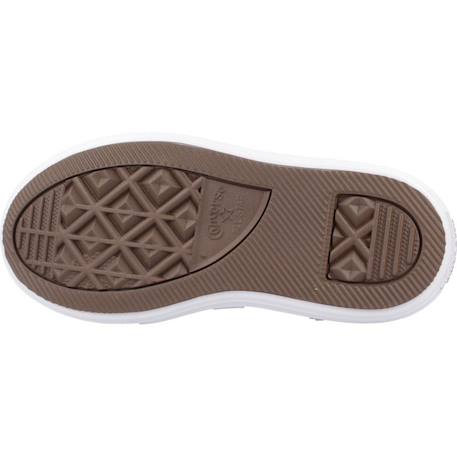 Baskets enfant fille en textile Gris et noir 6 - vertbaudet enfant 