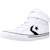 Baskets enfant garçon en cuir Blanc et noir 4 - vertbaudet enfant 