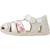 Sandale bébé cuir squisti de g Blanc 2 - vertbaudet enfant 