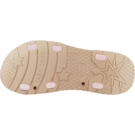 Sandale enfant caoutchouc cilena Blanc 300+Orange 450+Rose 100 18 - vertbaudet enfant 