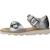 Sandale bébé cuir cuir crown bloom t Argent silver 2 - vertbaudet enfant 