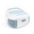 Lecteur cd radio céleste bluetooth, mp3 avec port usb, lecteur carte micro sd Bleu+Rose+Vert 1 - vertbaudet enfant 