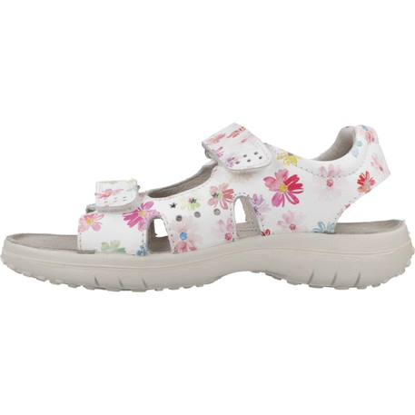 Sandale enfant cuir dock Blanc mltclr 2 - vertbaudet enfant 