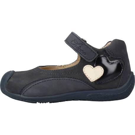 Derby bébé cuir grica Bleu 800+Rose 100 2 - vertbaudet enfant 