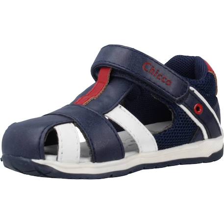 Sandale bébé cuir grobel Bleu 800 4 - vertbaudet enfant 
