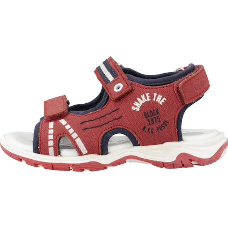 Sandale enfant synthétique cortez Bleu 800+Bordeaux 700 8 - vertbaudet enfant 