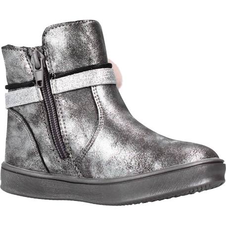 Botte bébé synthétique felicita Gris+Marron 5 - vertbaudet enfant 