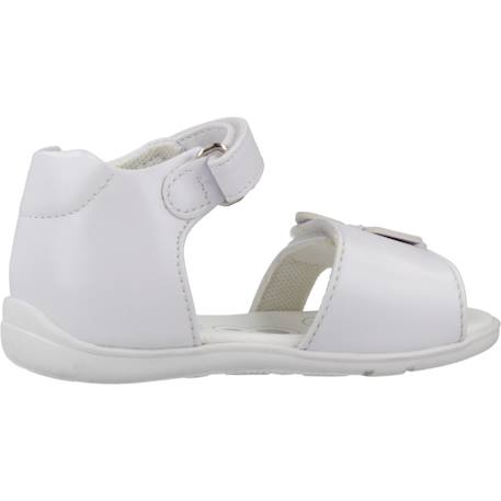 Sandale bébé synthétique genietta Blanc 300 1 - vertbaudet enfant 