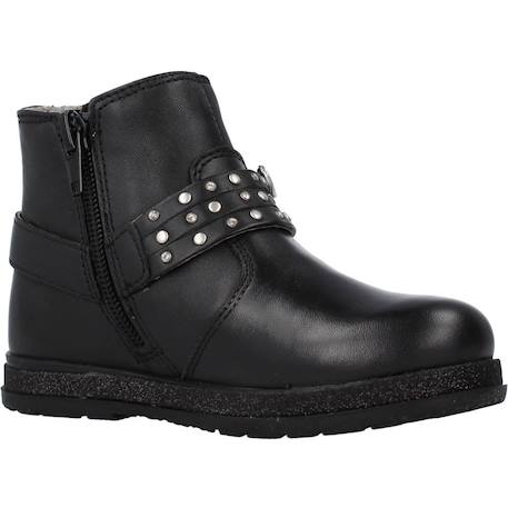 Botte bébé cuir cambusa Noir 5 - vertbaudet enfant 