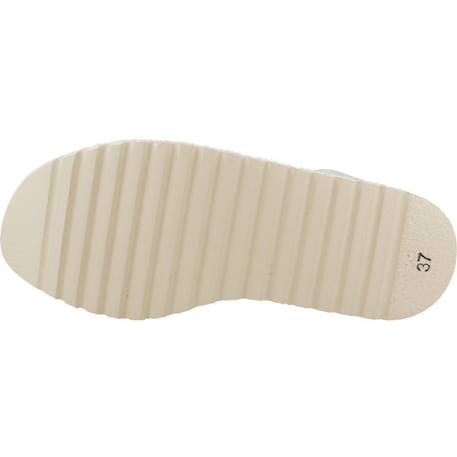 Sandale enfant cuir s irene Beige+Blanc+Vert jade 18 - vertbaudet enfant 