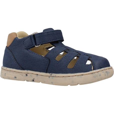 Sandale bébé synthétique gioacchino Bleu 800+Brun clair 400 5 - vertbaudet enfant 
