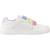 Basket bébé cuir Blanc 1 - vertbaudet enfant 