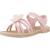 Sandale enfant caoutchouc cilena Blanc 300+Orange 450+Rose 100 16 - vertbaudet enfant 