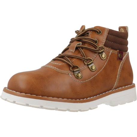 Botte enfant synthétique Bleu 800+Marron 440 10 - vertbaudet enfant 